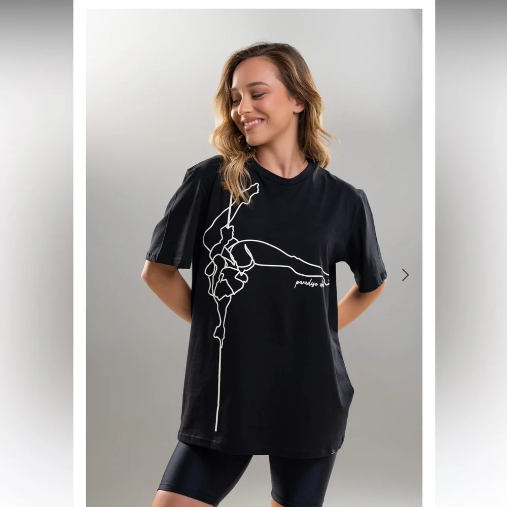 SUPREME POLEDANCER T-SHIRT BLACK - Picture 1 of 5